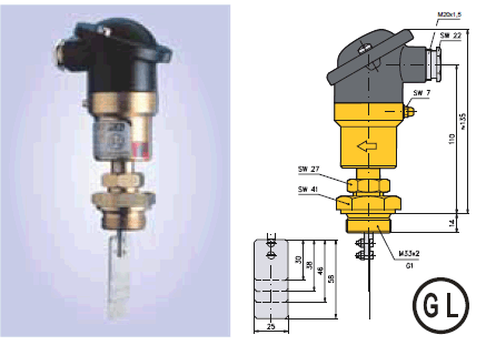 Measurement Paddle Flow Switches Paddle Flow Switches For Liquids